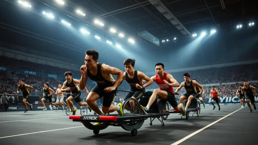TORRAS HYROX Hangzhou: hyrox race at Hangzhou, China