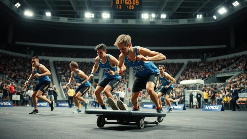 AIA HYROX Hong Kong: hyrox race at Hong Kong, Hong Kong