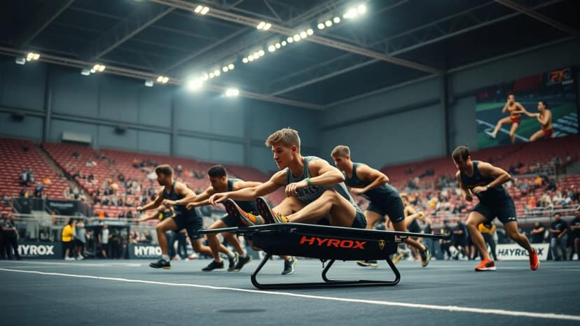 HYROX Málaga: hyrox race at Malaga, Spain