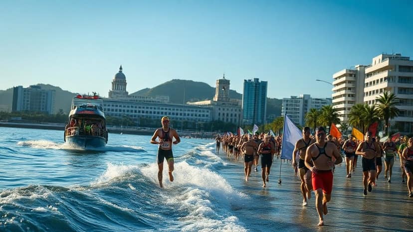 IRONMAN Florianopolis: triathlon race at Florianopolis, Brazil