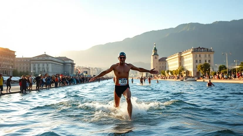 IRONMAN Switzerland Thun: triathlon race at Thun, Switzerland