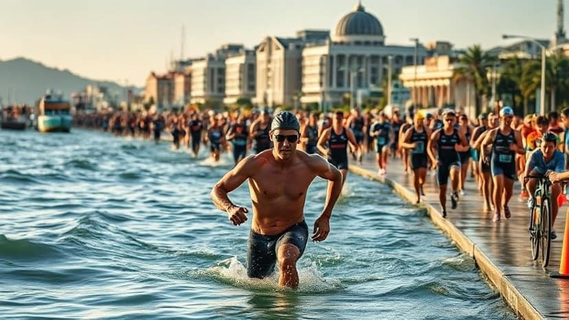 IRONMAN Valdivia: triathlon race at Valdivia, Chile