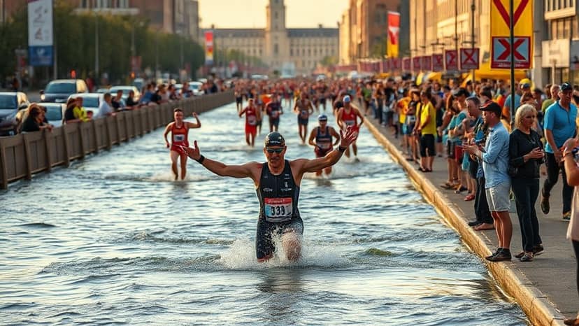 IRONMAN Leipzig: triathlon race at Leipzig, Germany