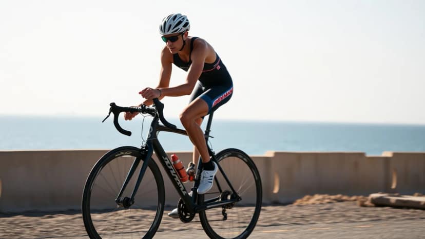 IRONMAN Les Sables d'Olonne-Vendee: triathlon race at Les Sables d'Olonne, France