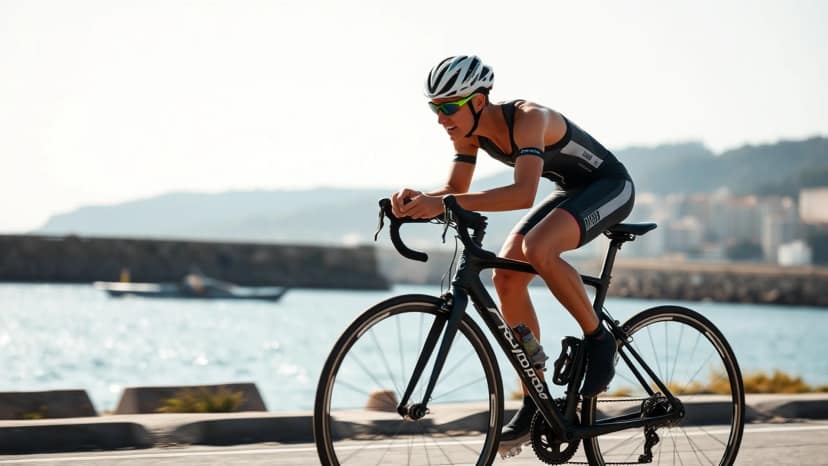 IRONMAN France: triathlon race at Nice, France