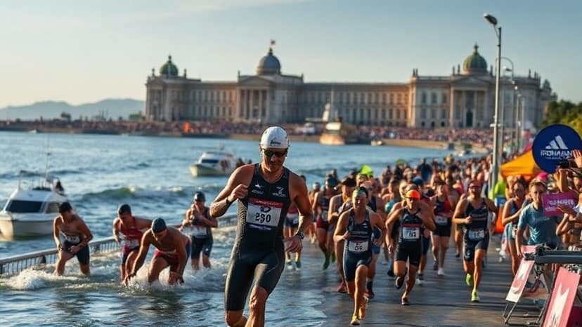 IRONMAN Versailles: triathlon race at Versailles, France