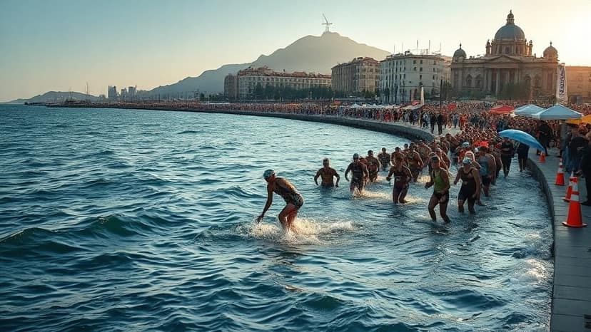 IRONMAN Costa Navarino, Peloponnese, Greece: triathlon race at Peloponnese, Greece