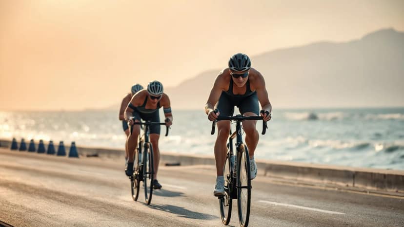 IRONMAN Venice-Jesolo: triathlon race at Jesolo, Italy
