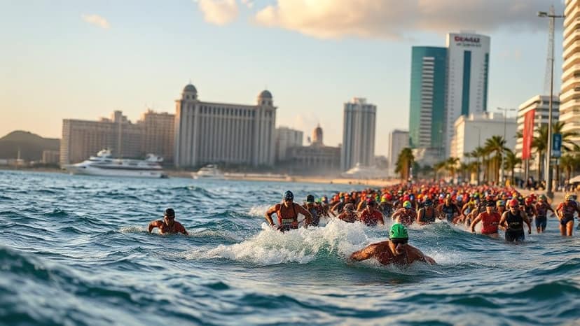 IRONMAN Campeche: triathlon race at Campeche, Mexico