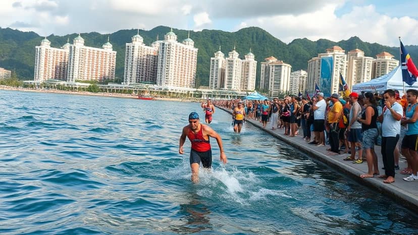 IRONMAN Malaysia: triathlon race at Langkawi, Malaysia