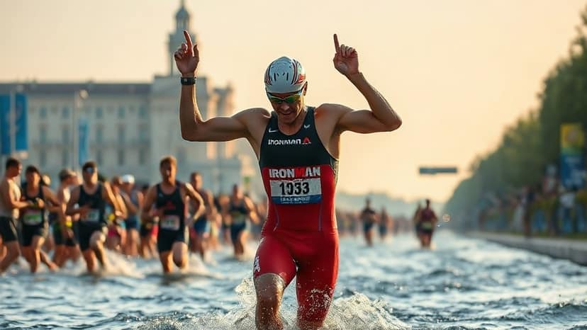 IRONMAN Poznan: triathlon race at Poznan, Poland
