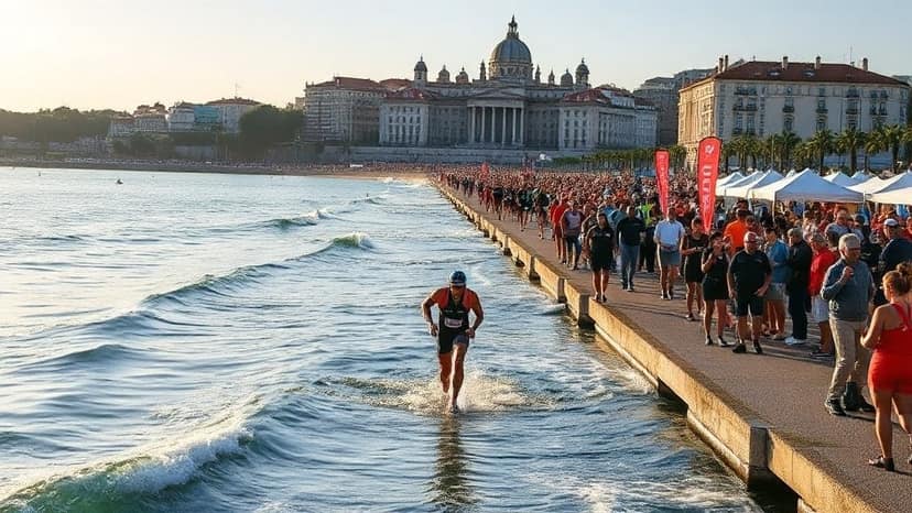 IRONMAN Portugal-Cascais: triathlon race at Cascais, Portugal