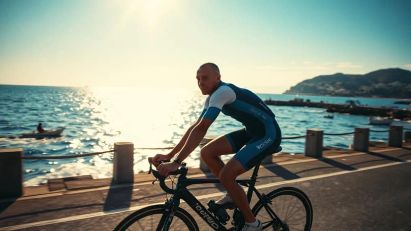 IRONMAN Michigan: triathlon race at Frankfort, United States