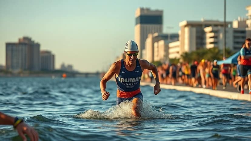 IRONMAN North Carolina: triathlon race at Wilmington, United States
