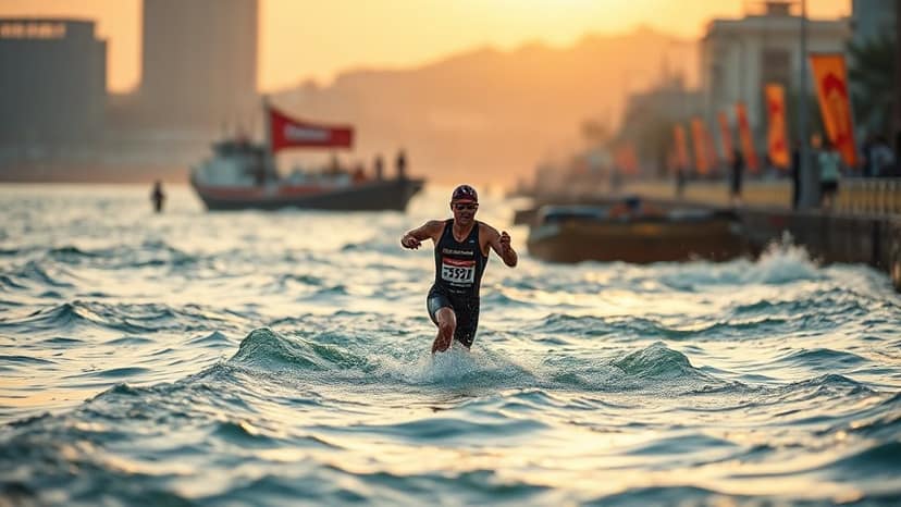 IRONMAN Vietnam: triathlon race at Da Nang, Vietnam