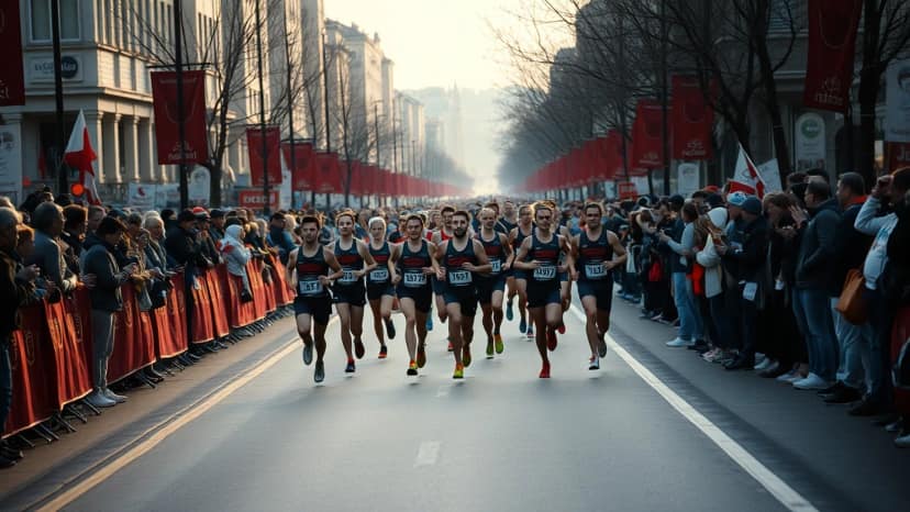 N Kolay Istanbul Marathon 2026: running race at Istanbul, Türkiye