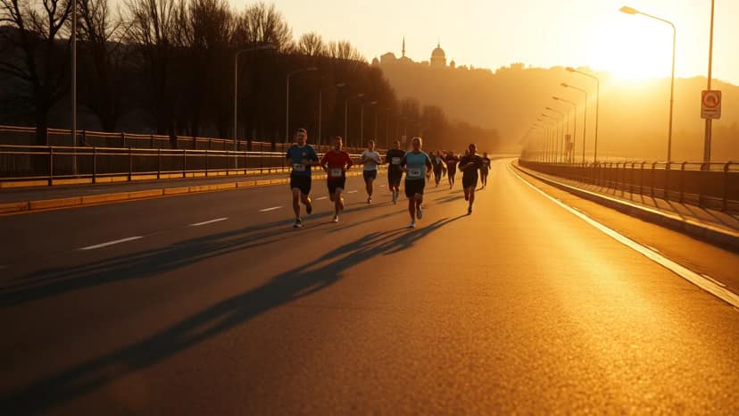 İstanbul Marathon: running race at Istanbul, Türkiye