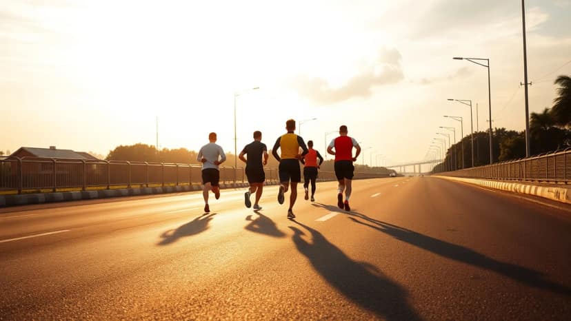 Kuala Lumpur Standard Chartered Marathon: running race at Kuala Lumpur, Malaysia