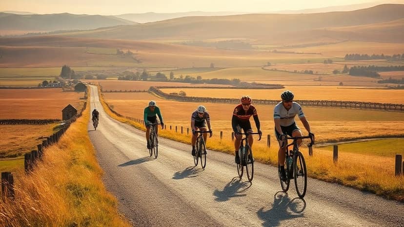 La Ronde Picarde: cycling race at Eaucourtsur Somme, France
