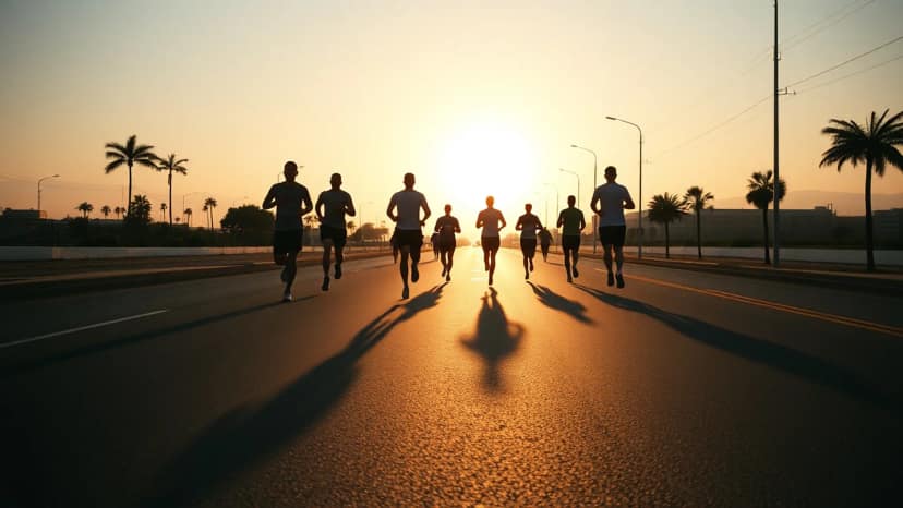 Maratón Internacional de Juárez: running race at Ciudad Juárez, Mexico