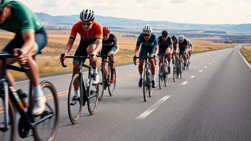 Marji Gesick: cycling race at Marquette, United States