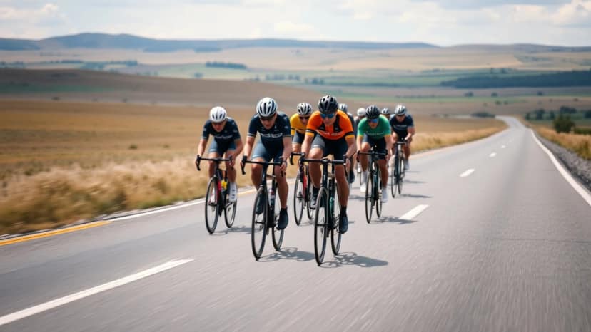 Marly Grav: cycling race at Valkenburg, Netherlands