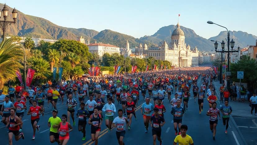 Maratón de la Ciudad de México 2026: running race at Mexico City, Mexico