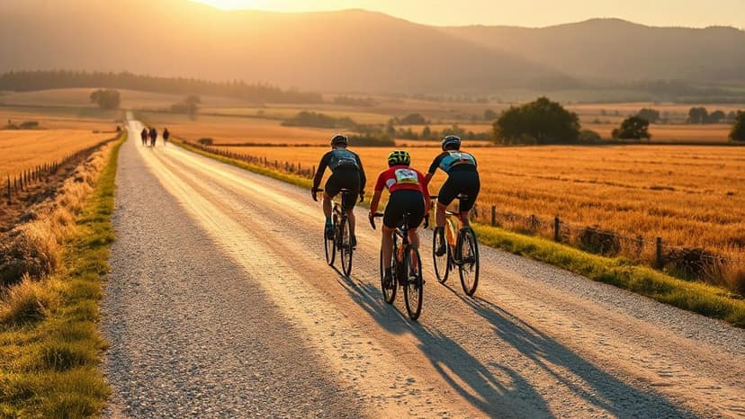 Paris-Roubaix Challenge 2026: cycling race at Compiègne, France