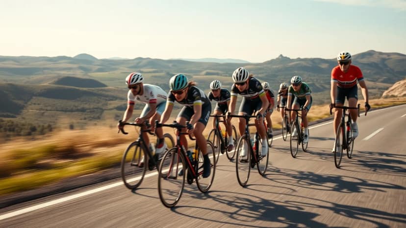 Pirinexus 360: cycling race at Girona, Spain