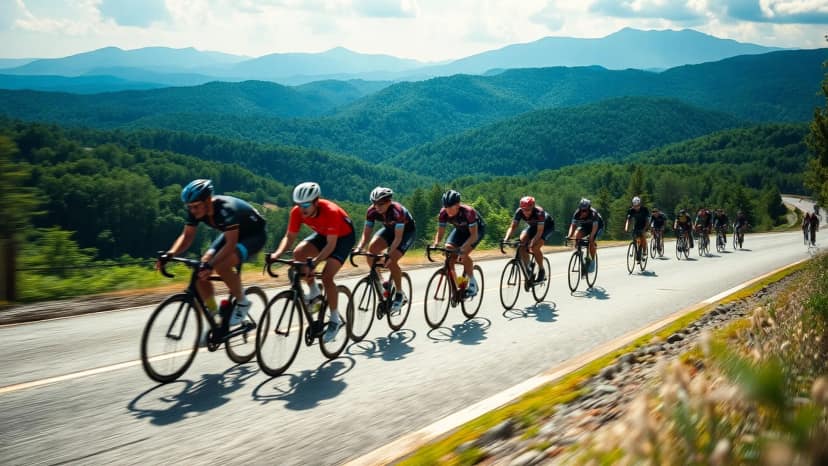 Pisgah Monster Cross Challenge: cycling race at Pisgah Forest North Carolina, United States