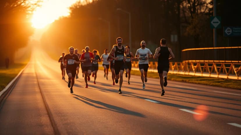Prague International Marathon: running race at Prague, Czechia