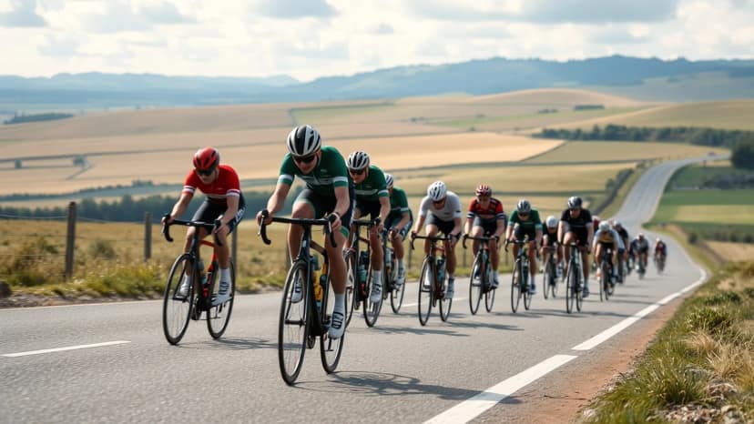 Ridgeway 100: cycling race at Oxfordshire South East, United Kingdom