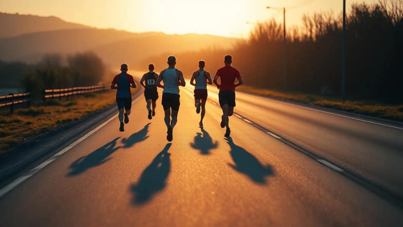 Route du Vin Remich: running race at Strassen, Luxembourg