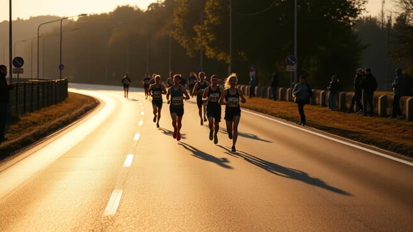 Serge Vigot La Rochelle International Marathon: running race at La Rochelle, France