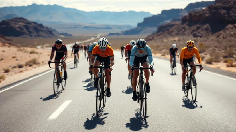 Spirit World 100: cycling race at Patagonia, United States