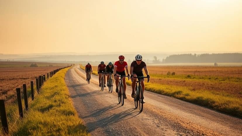 Strade Bianche Achterhoek: cycling race at Lochem The, Netherlands