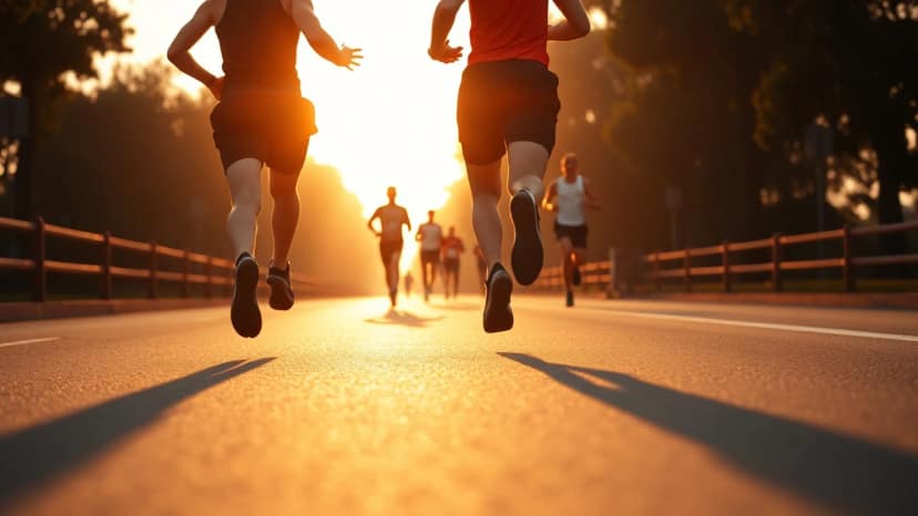 Tel Aviv Bank Leumi Marathon: running race at Tel-Aviv, Israel