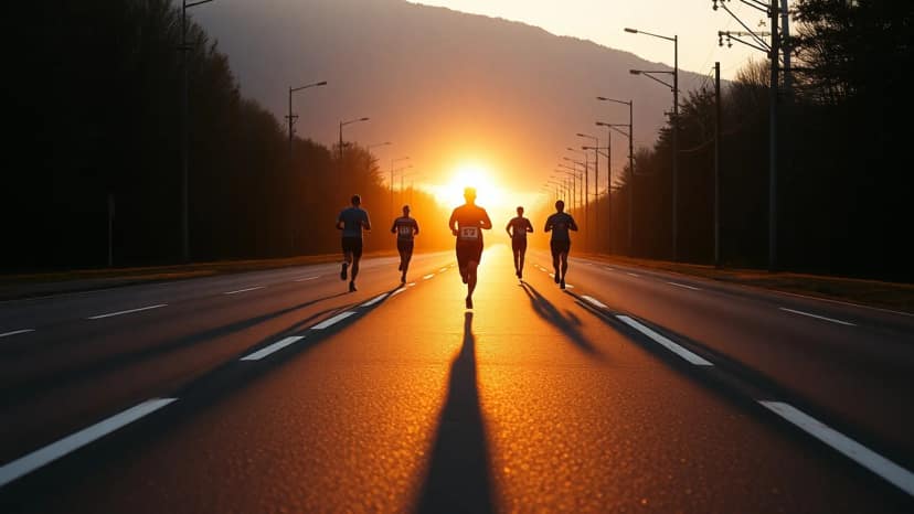 Tokushima Marathon: running race at Tokushima, Japan