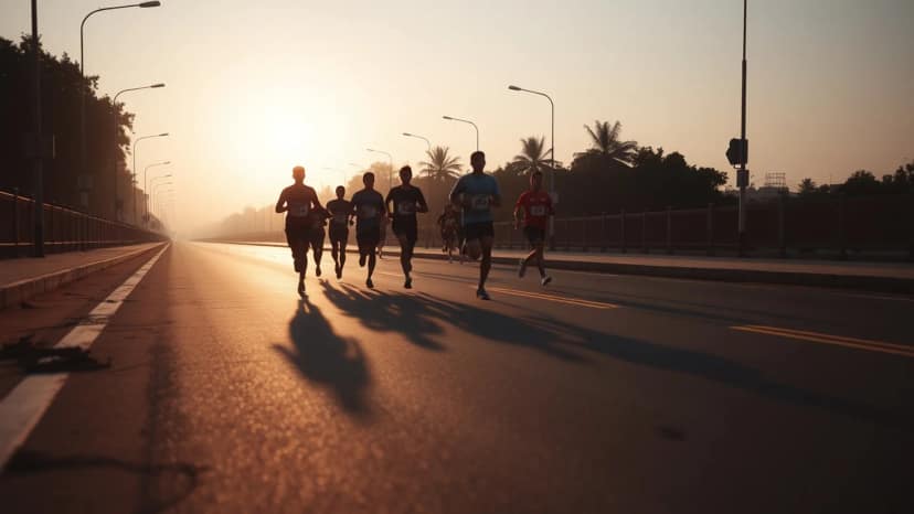 Vedanta Pink City Half Marathon – Jaipur: running race at Jaipur Municipal Corporation, India