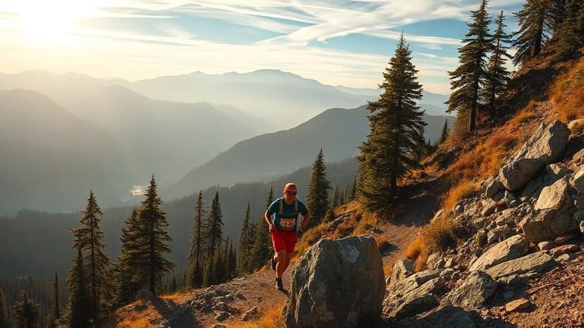 Ultra Trail Whistler by UTMB: trail race at Creekside Plaza, Canada