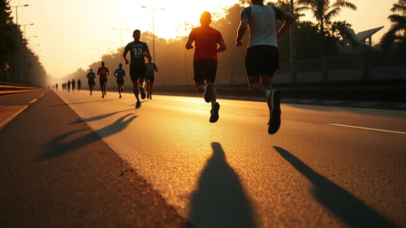Wipro Bengaluru Marathon: running race at Bengaluru, India